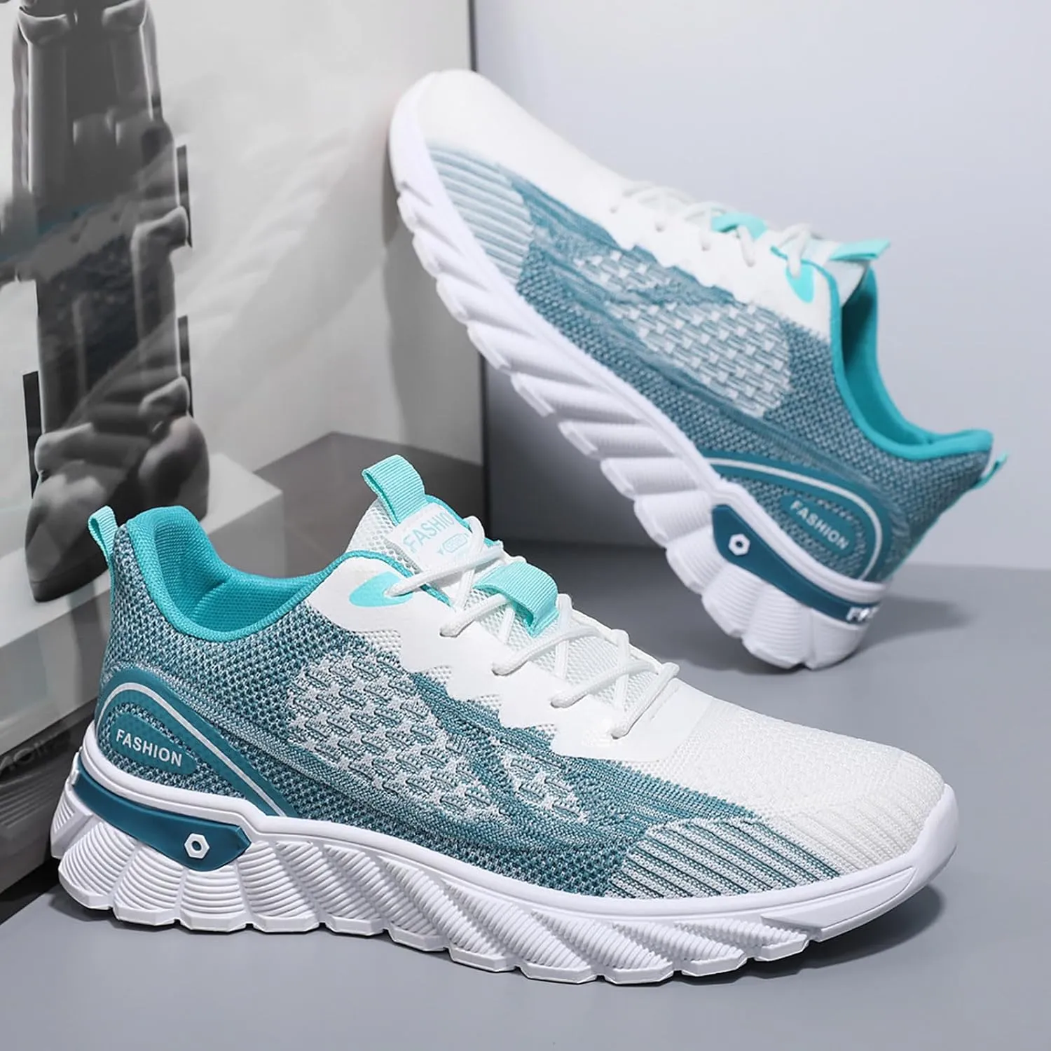 Mens Walking Shoes,Ultra Lightweight Breathable Tennis Running Shoes Mesh Non Slip Casual Comfortable Fashion Sneakers Work Gym Workout Athletic Sport Cuhioning Trainers Summer Spring