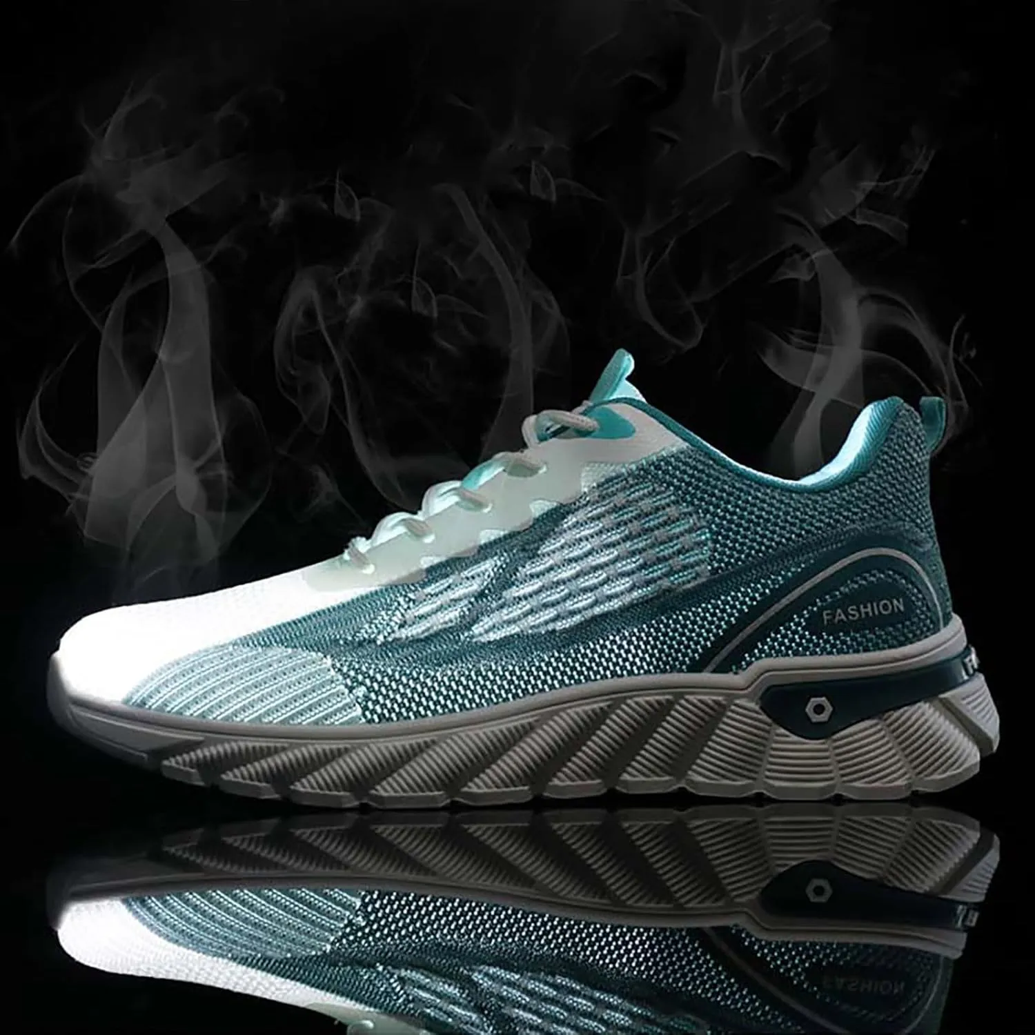 Mens Walking Shoes,Ultra Lightweight Breathable Tennis Running Shoes Mesh Non Slip Casual Comfortable Fashion Sneakers Work Gym Workout Athletic Sport Cuhioning Trainers Summer Spring