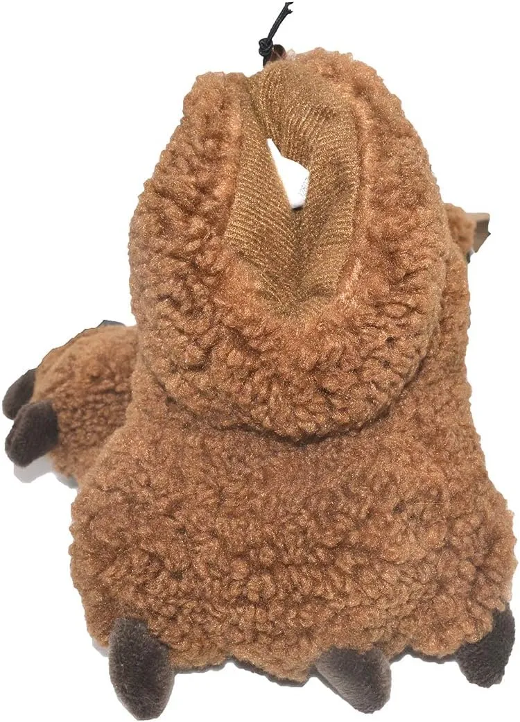 Millffy Funny Baby Boys Girls Soft Plush Slippers Bear PAW Animal Boots Infant Shoes Toddlers, Kids Costume Footwear