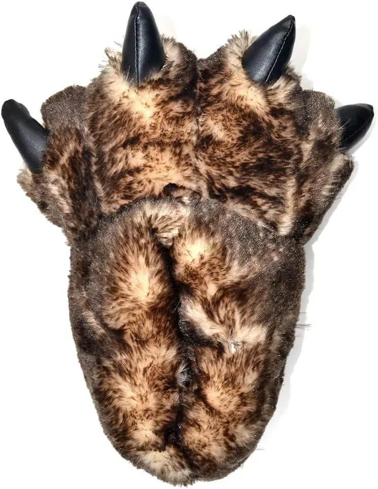 Millffy womens Animal Paw Slippers