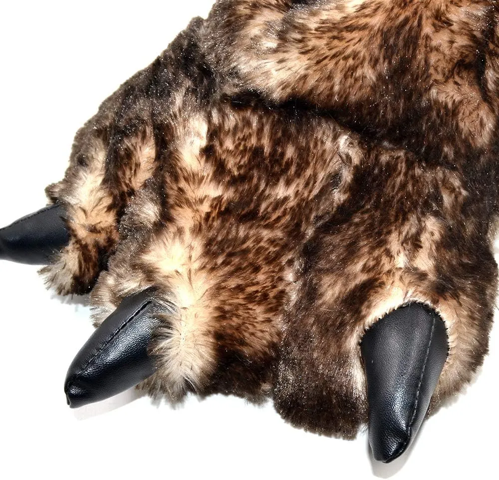 Millffy womens Animal Paw Slippers