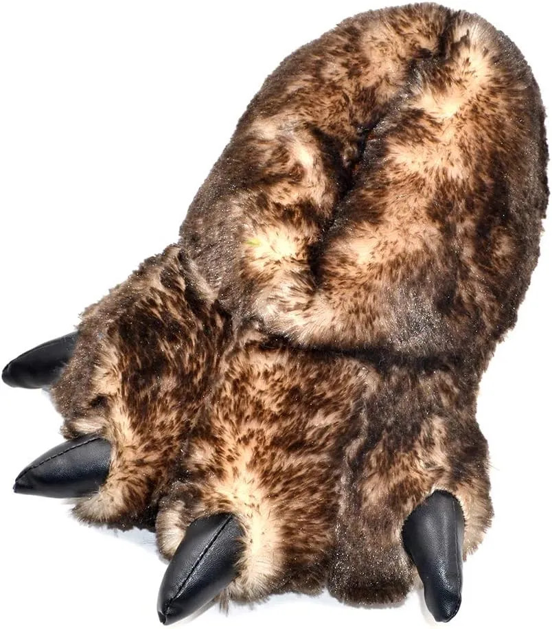 Millffy womens Animal Paw Slippers