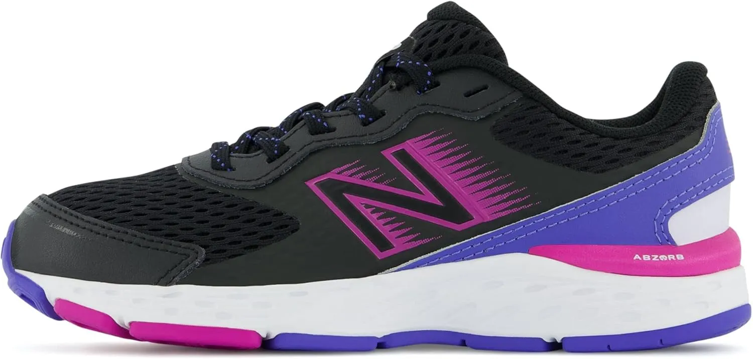 New Balance Kids' 680 V6 Lace-up Running Shoe