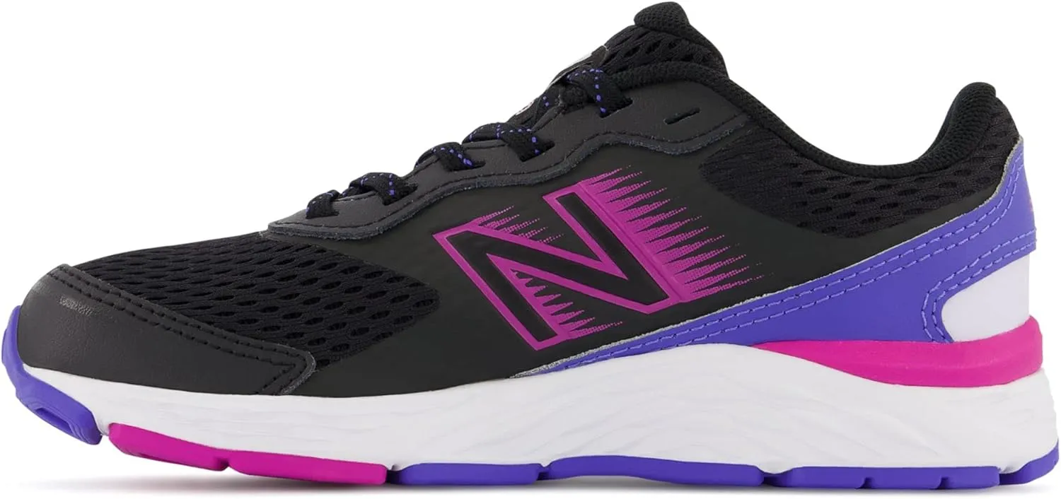 New Balance Kids' 680 V6 Lace-up Running Shoe