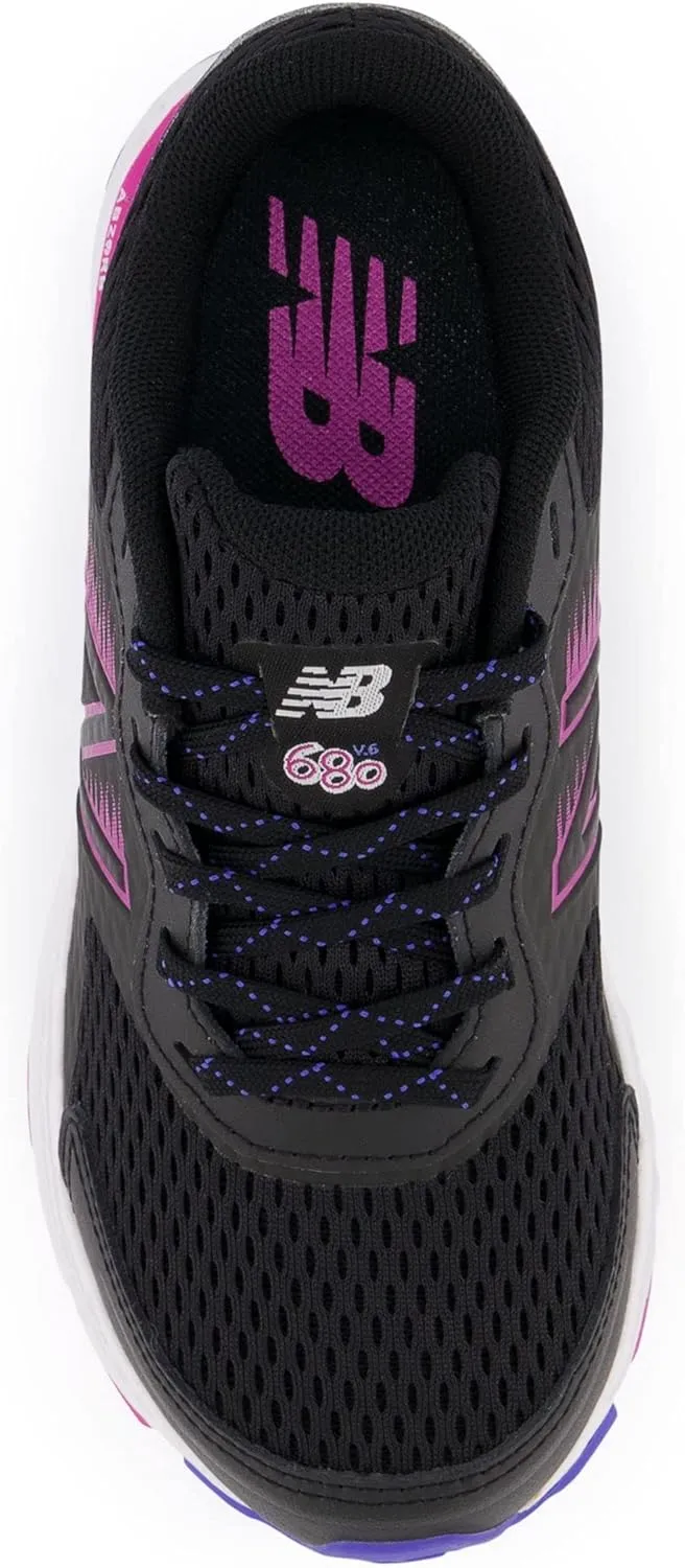 New Balance Kids' 680 V6 Lace-up Running Shoe