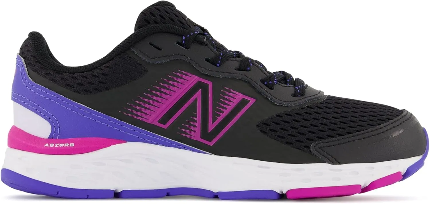 New Balance Kids' 680 V6 Lace-up Running Shoe