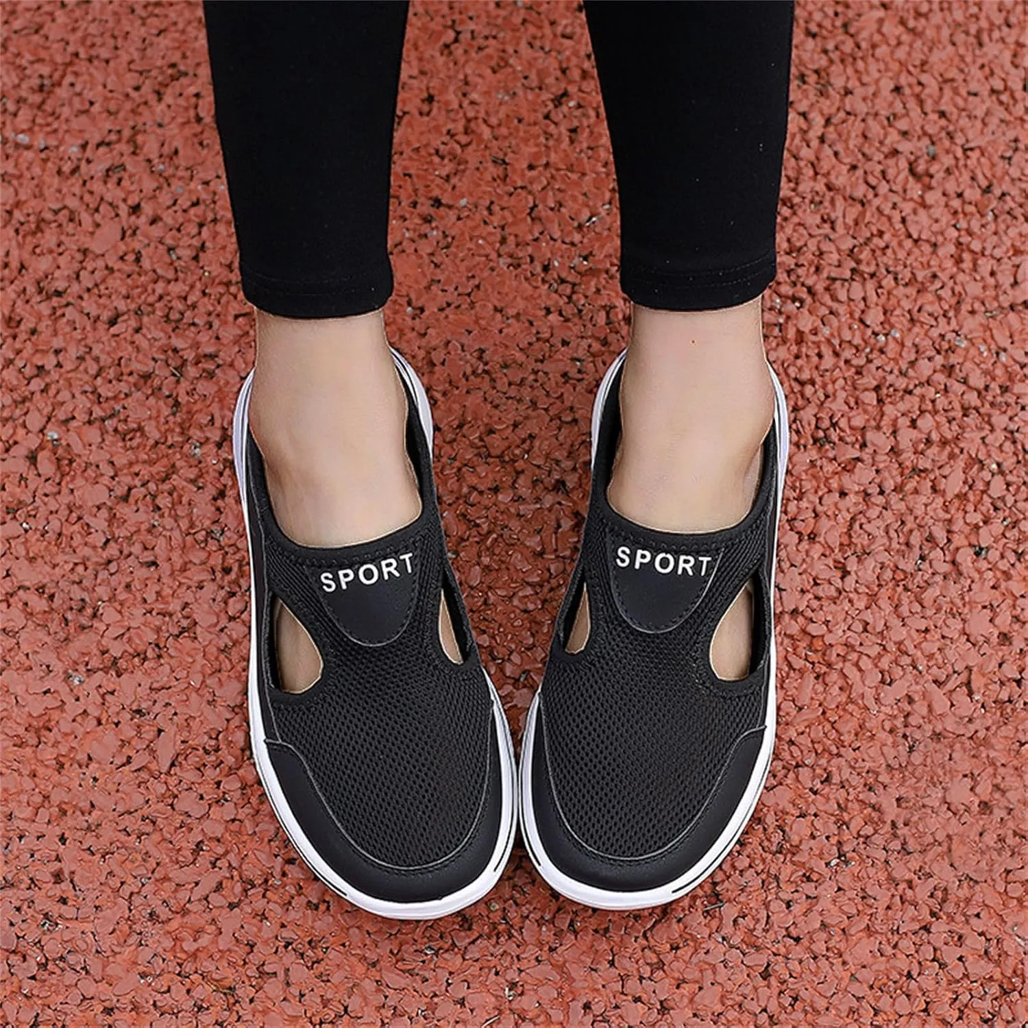 Non-Slip Walking Shoes for Mens&Womens Comfort Breathable Support Sports Sandals Slip On Orthopedic Diabetic Mules Breathable Slippers Closed Toe Slides