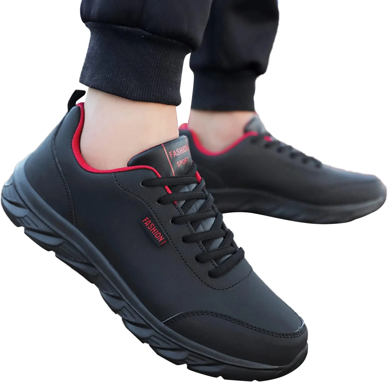 Non Slip Work Shoes for Men Arch Support Comfortable Walking Shoes Restaurant Kitchen Crews Health Casual Sneakers