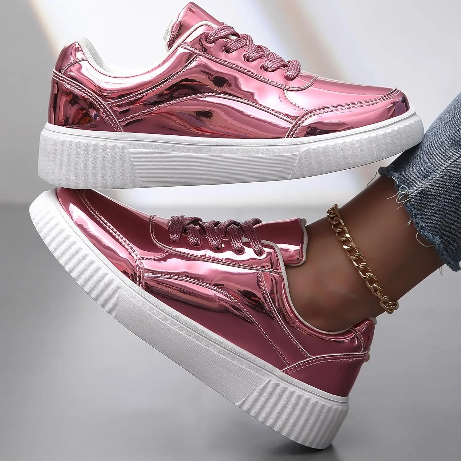 Non Slip Work Shoes Women Womens Slip On Sneakers Women's Loafers & Slip-Ons Comfy Soft Cover Heel Christmas Sneakers Women Round Toe Slip On Casual