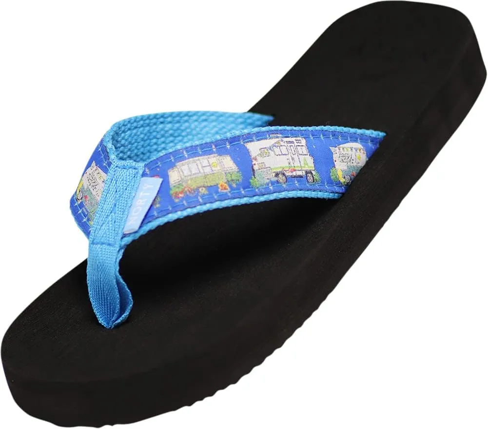 NORTY - Women's Casual Resort Wear Flip Flop Sandal for Everyday Comfort
