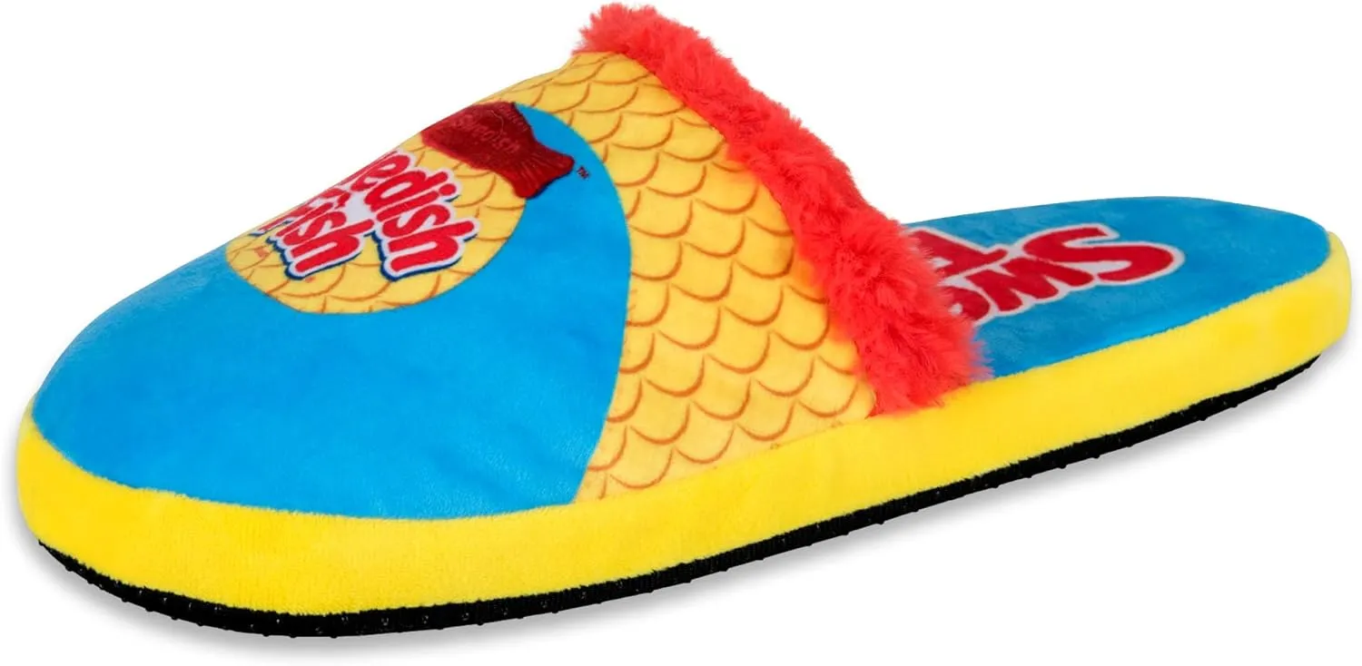 Odd Sox, Sour Patch Kids & Swedish Fish, Fun Fuzzy Slippers