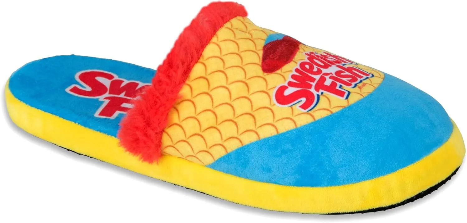 Odd Sox, Sour Patch Kids & Swedish Fish, Fun Fuzzy Slippers