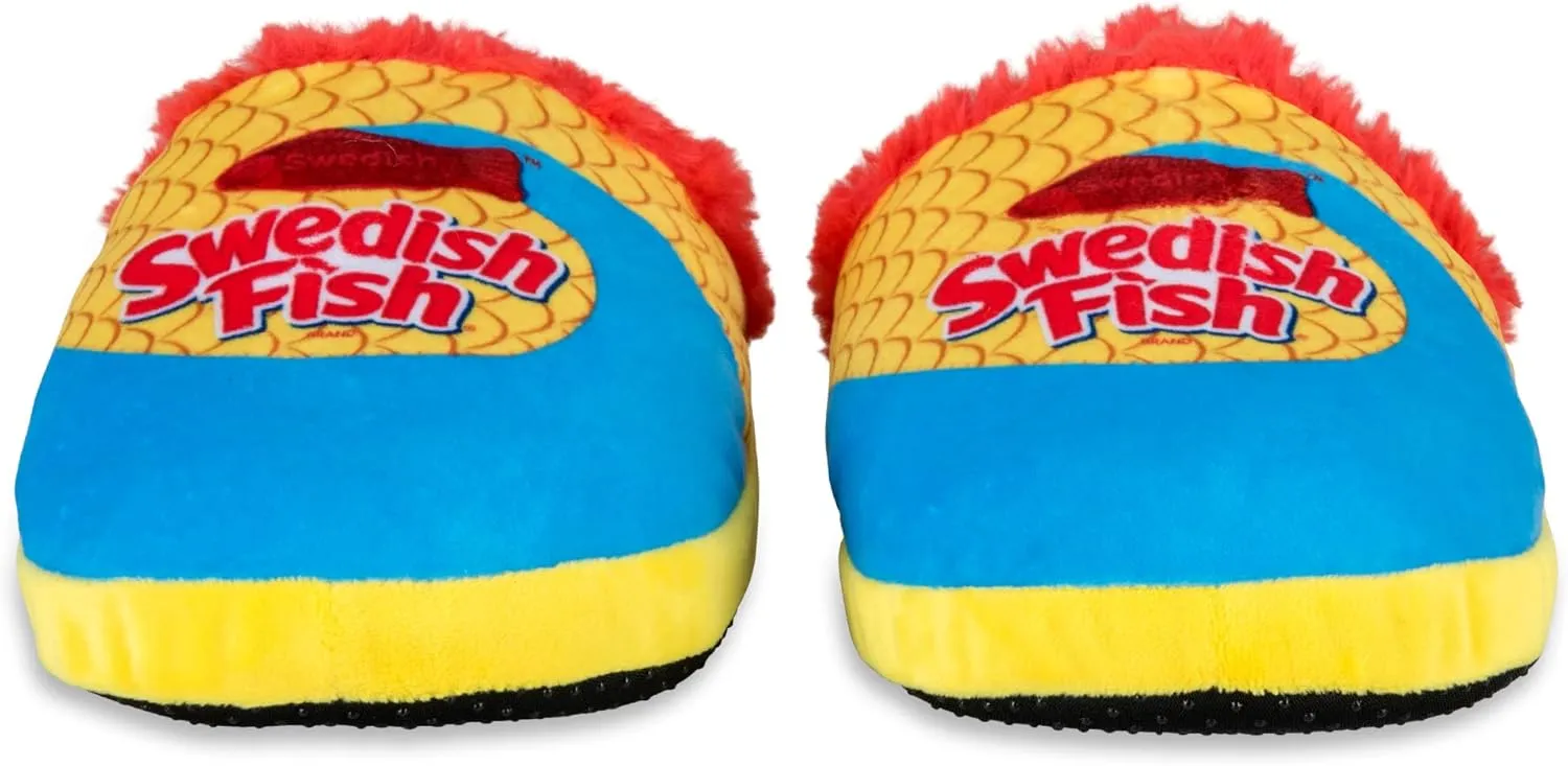 Odd Sox, Sour Patch Kids & Swedish Fish, Fun Fuzzy Slippers