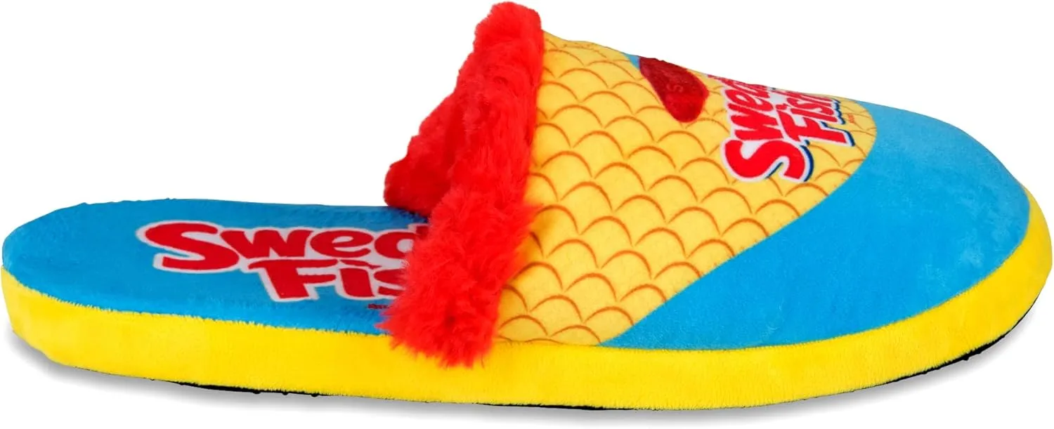 Odd Sox, Sour Patch Kids & Swedish Fish, Fun Fuzzy Slippers