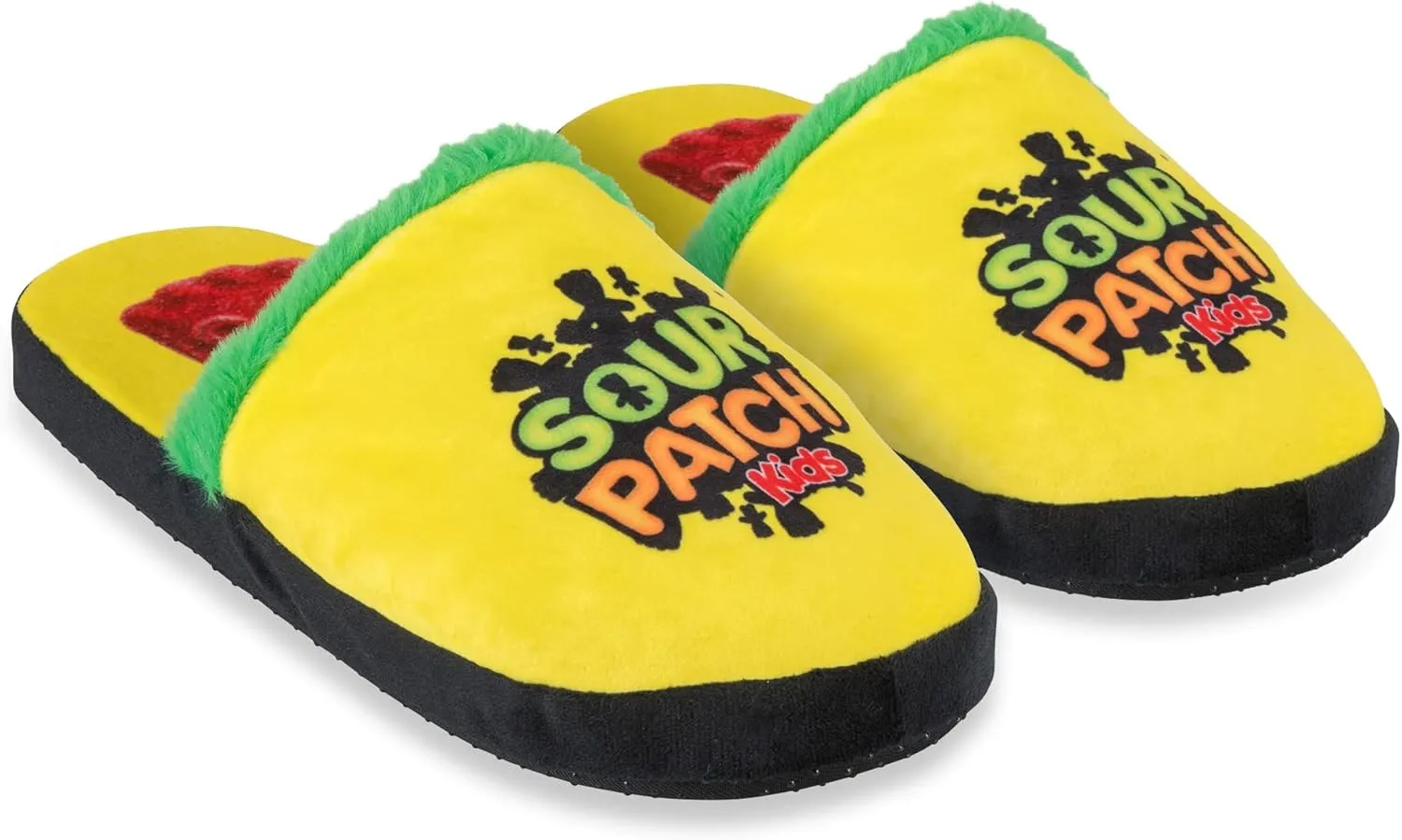 Odd Sox, Sour Patch Kids & Swedish Fish, Fun Fuzzy Slippers