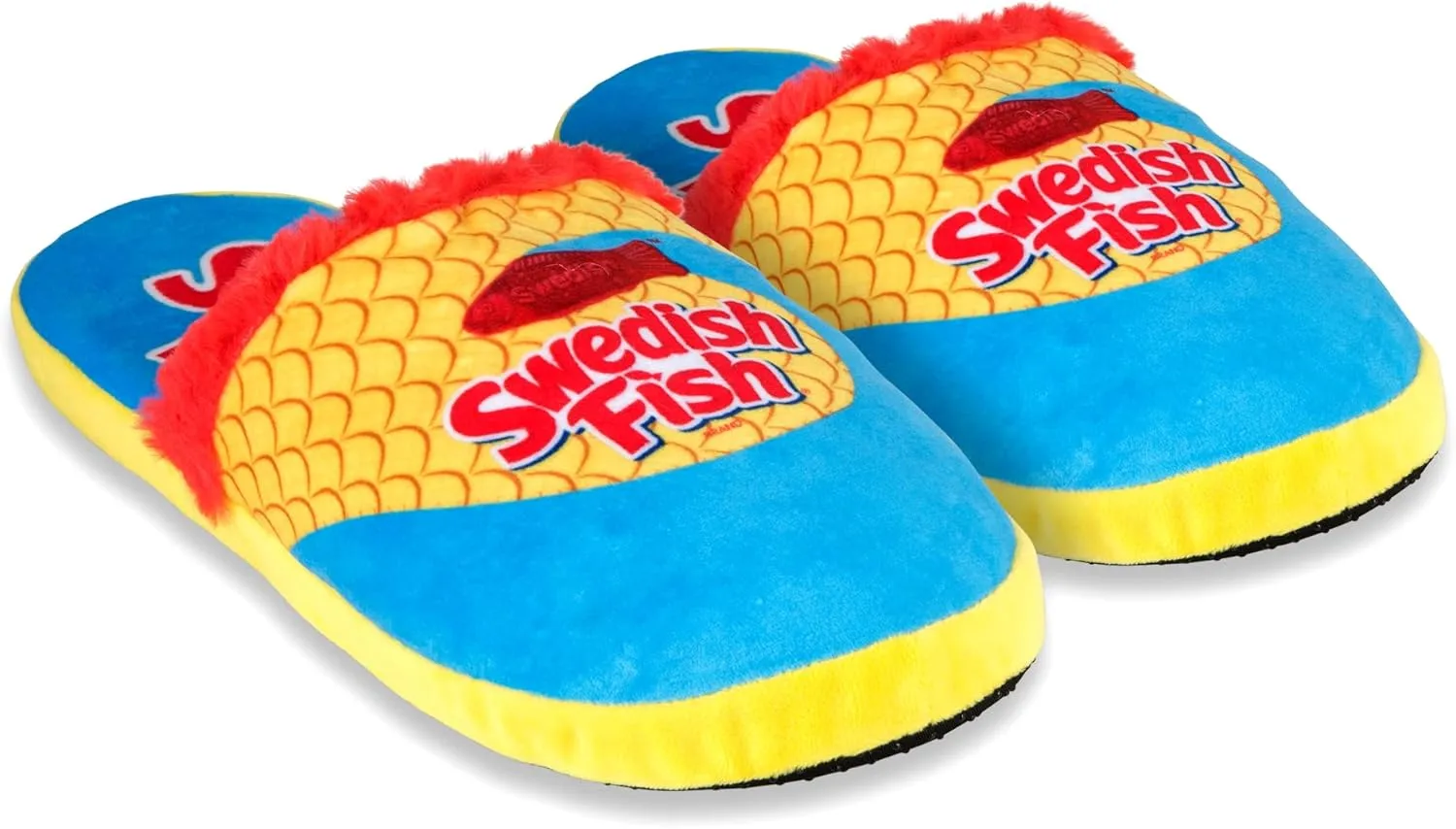 Odd Sox, Sour Patch Kids & Swedish Fish, Fun Fuzzy Slippers
