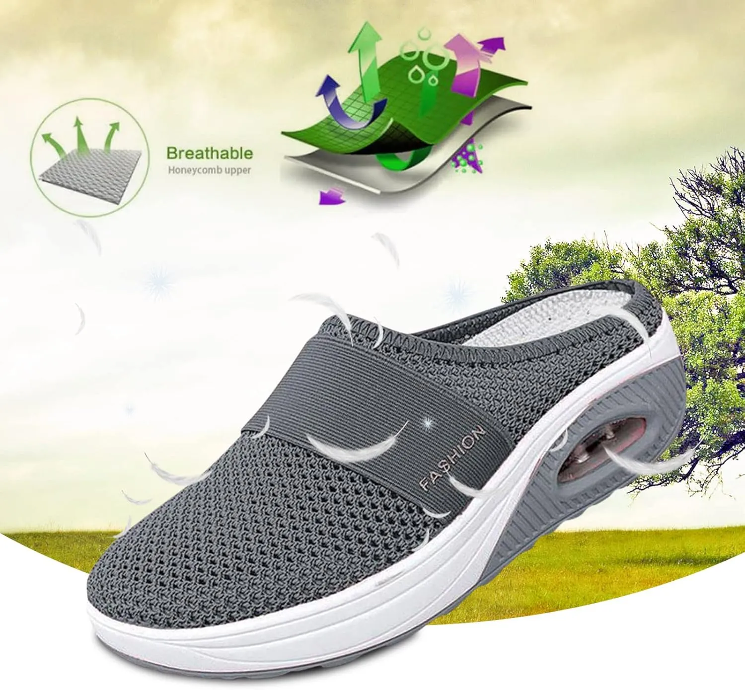 Orthopedic Shoes for Women Slip Ons Arth Support Lace Up Loafers Non Slip Comfotable Ultralight Boat Casual Walking Shoes