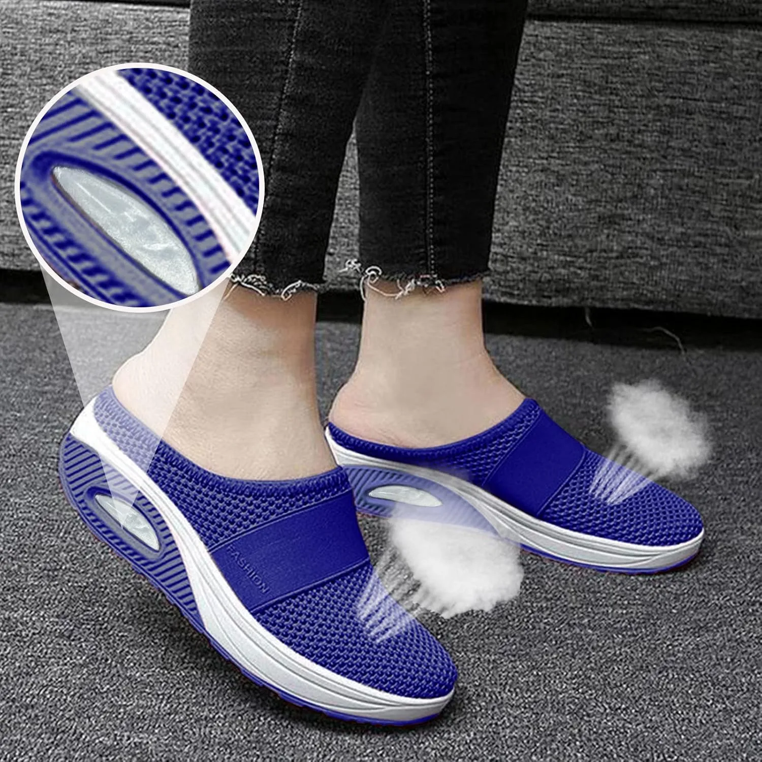 Orthopedic Shoes for Women Slip Ons Arth Support Lace Up Loafers Non Slip Comfotable Ultralight Boat Casual Walking Shoes