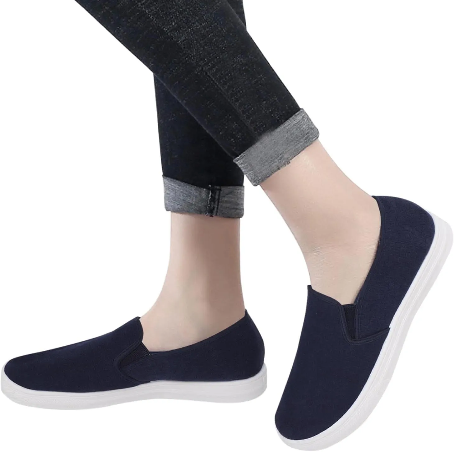 Orthopedic Shoes for Women Wide Width Platform Loafers for Women Wide Round Toe Flats ComfortableFlat Bottom Fashion Christmas Tennis Shoes for Men Womens Work Shoes