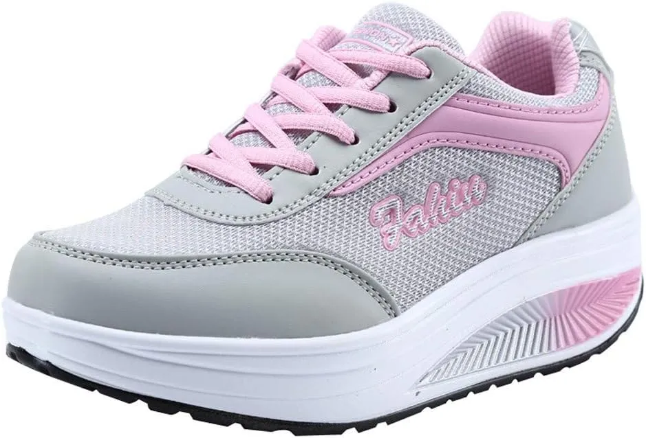 Orthopedic Sneakers for Women Arch Support Mesh Lace Up Cushion Sneakers Comfortable Breathable Lightweight Running Shoes