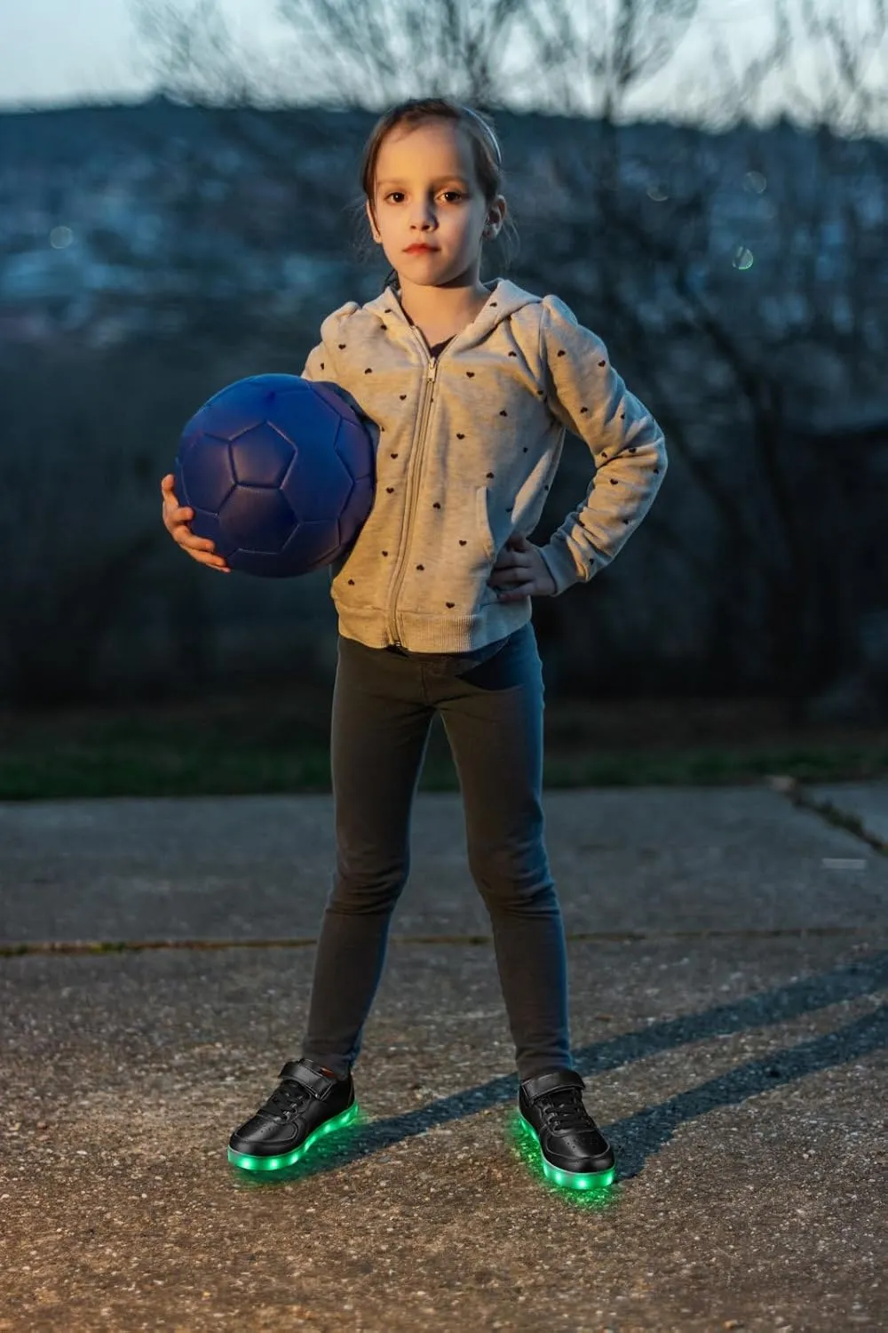 Padgene Kids LED Light Up Shoes USB Rechargeable Unisex Boys Girls LED Sneakers Cool Flashing Low Top Sneakers Luminous Shoes