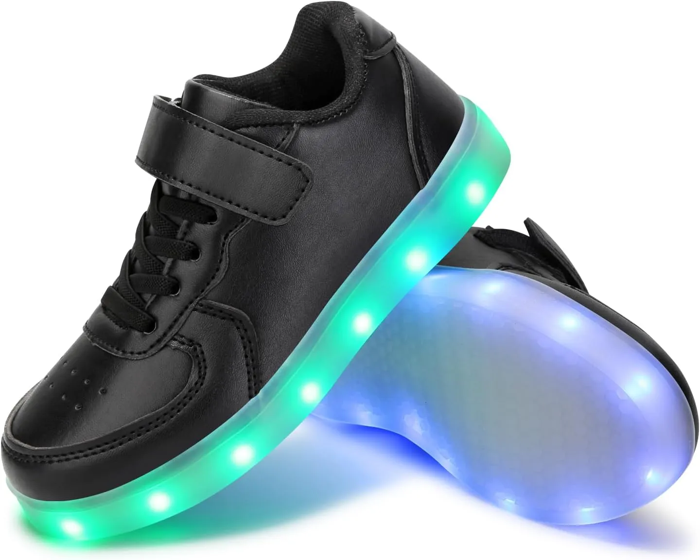 Padgene Kids LED Light Up Shoes USB Rechargeable Unisex Boys Girls LED Sneakers Cool Flashing Low Top Sneakers Luminous Shoes