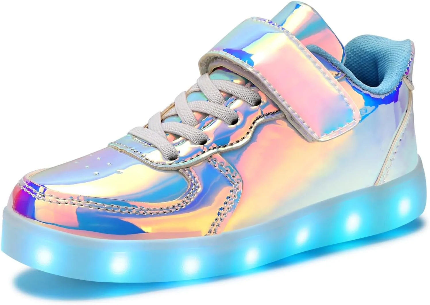 Padgene Kids LED Light Up Shoes USB Rechargeable Unisex Boys Girls LED Sneakers Cool Flashing Low Top Sneakers Luminous Shoes