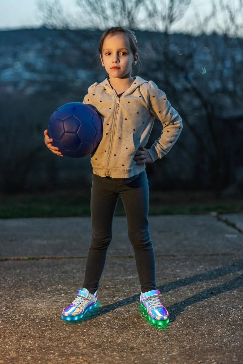 Padgene Kids LED Light Up Shoes USB Rechargeable Unisex Boys Girls LED Sneakers Cool Flashing Low Top Sneakers Luminous Shoes