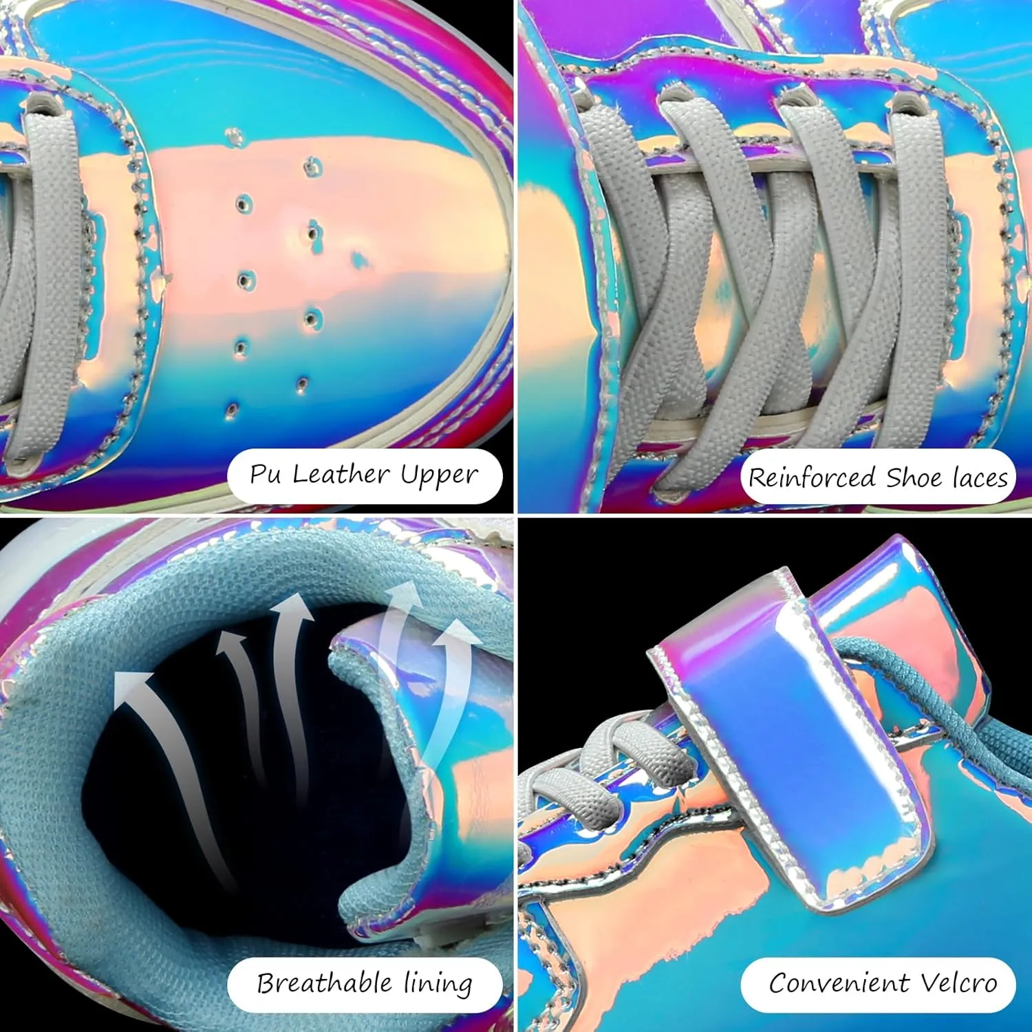 Padgene Kids LED Light Up Shoes USB Rechargeable Unisex Boys Girls LED Sneakers Cool Flashing Low Top Sneakers Luminous Shoes