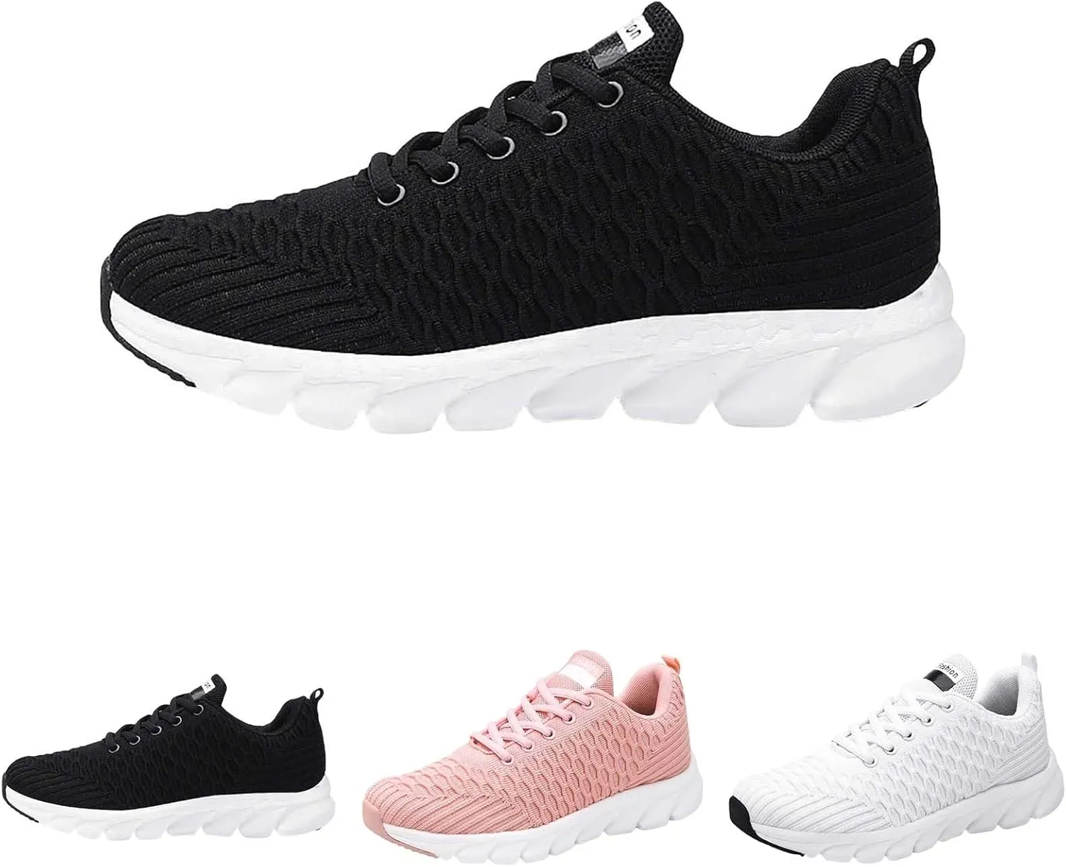 Platform Sneakers for Women Black Mens Black Dress Shoes Slip On Casual Shoes Round Toe Flats Comfortable Black Loafers Women Platform White Sneakers Men Wide