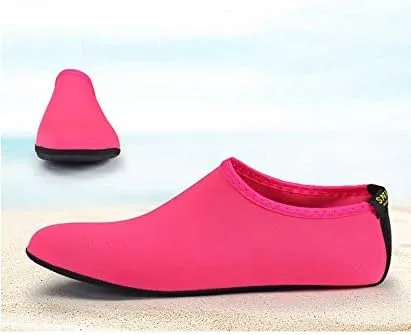 Quick-Dry Water Shoes, Barefoot Flexible Water Skin Shoes Aqua Socks for Beach, Swim, Diving, Snorkeling, Running, Surfing and Yoga Exercise
