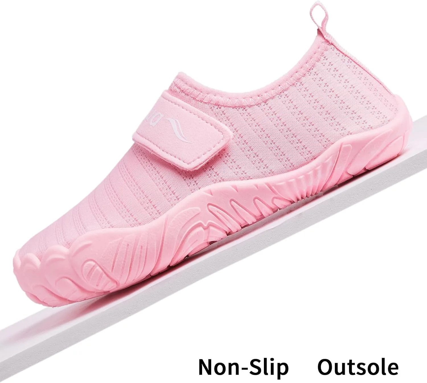 Racqua Kids Water Shoes Non-Slip Beach Shoes Outdoor Breathable Swim Shoes Quick Dry Lightweight Pool Aqua Shoes Boys Girls(Little Kid/Big Kid)