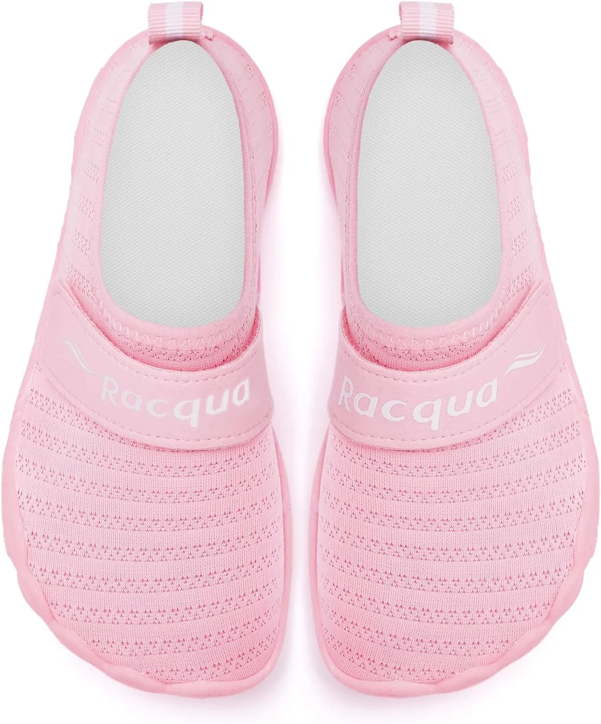 Racqua Kids Water Shoes Non-Slip Beach Shoes Outdoor Breathable Swim Shoes Quick Dry Lightweight Pool Aqua Shoes Boys Girls(Little Kid/Big Kid)