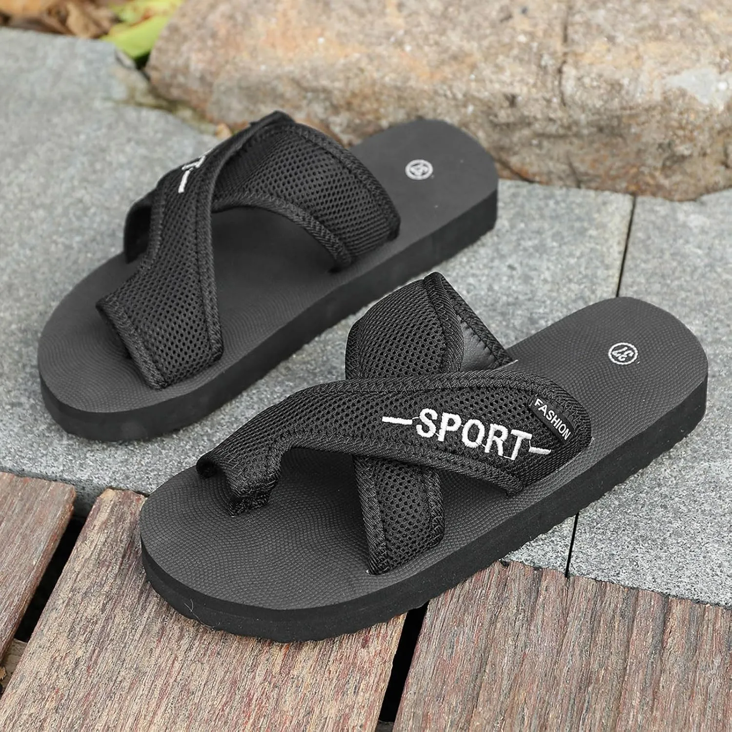 Sandals For Women 2025 Comfortable Orthopedic Summer Sandals Wide Beach Breathable Mesh Hollow Mesh Slide Shoes