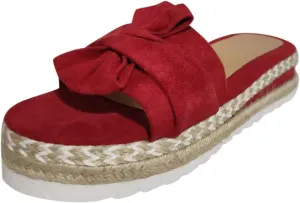 Sandals for Women Flat Summer Espadrille Platform Open Toe Sandal Summer Slip On Slippers Gladiator Sandals