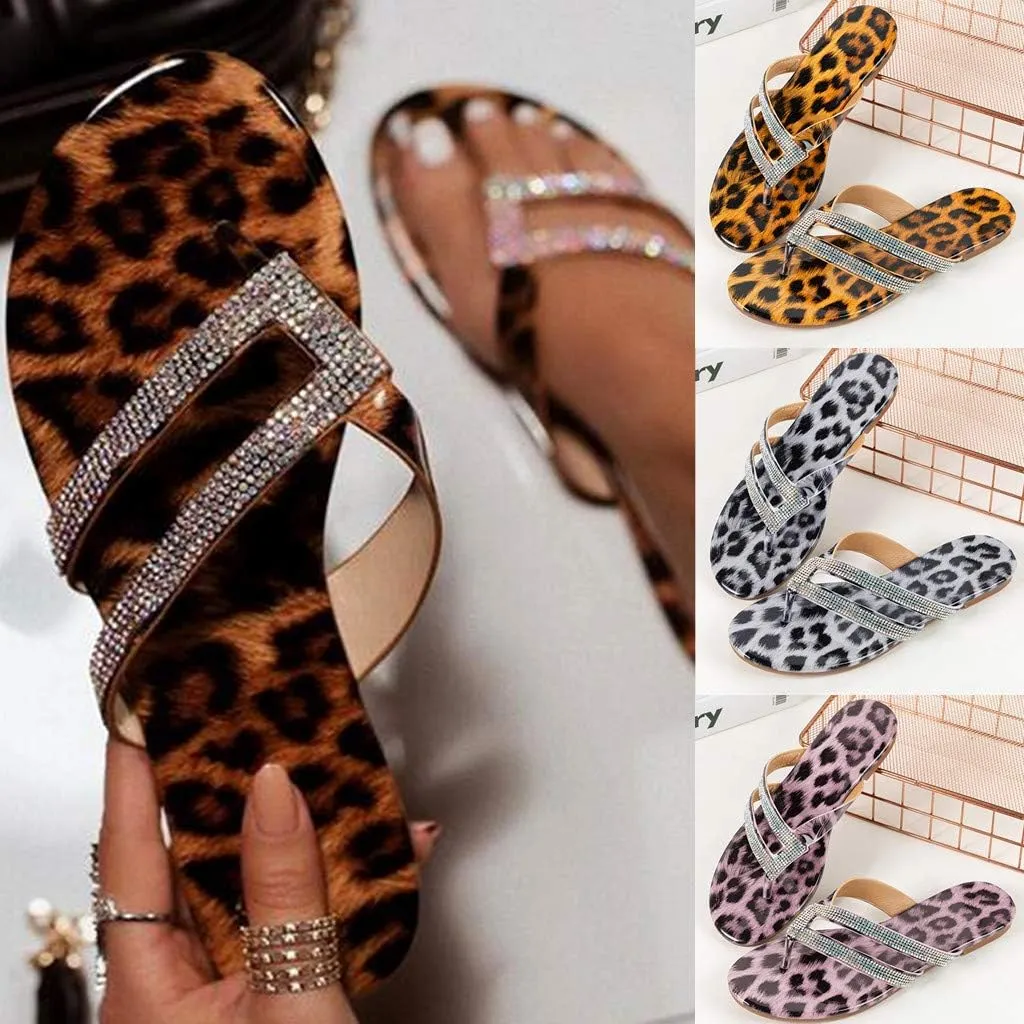 Sandals for Women Flat,Women's 2020 T-Strap Comfy Platform Sandal Shoes Summer Beach Travel Fashion Slipper Flip Flops