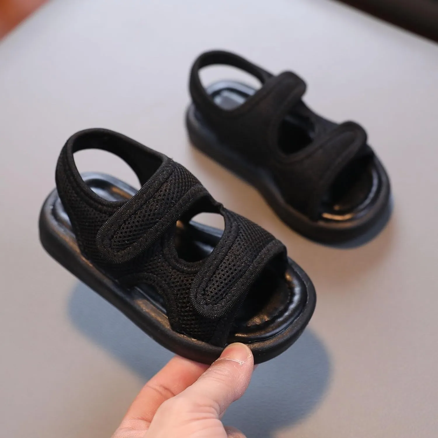 Sandals Shoe for Big Kid Summer Kids Sandals Boys Girls Lightweight Athletic With Adjustable Webbing For Hiking Walking Beach Water Sports
