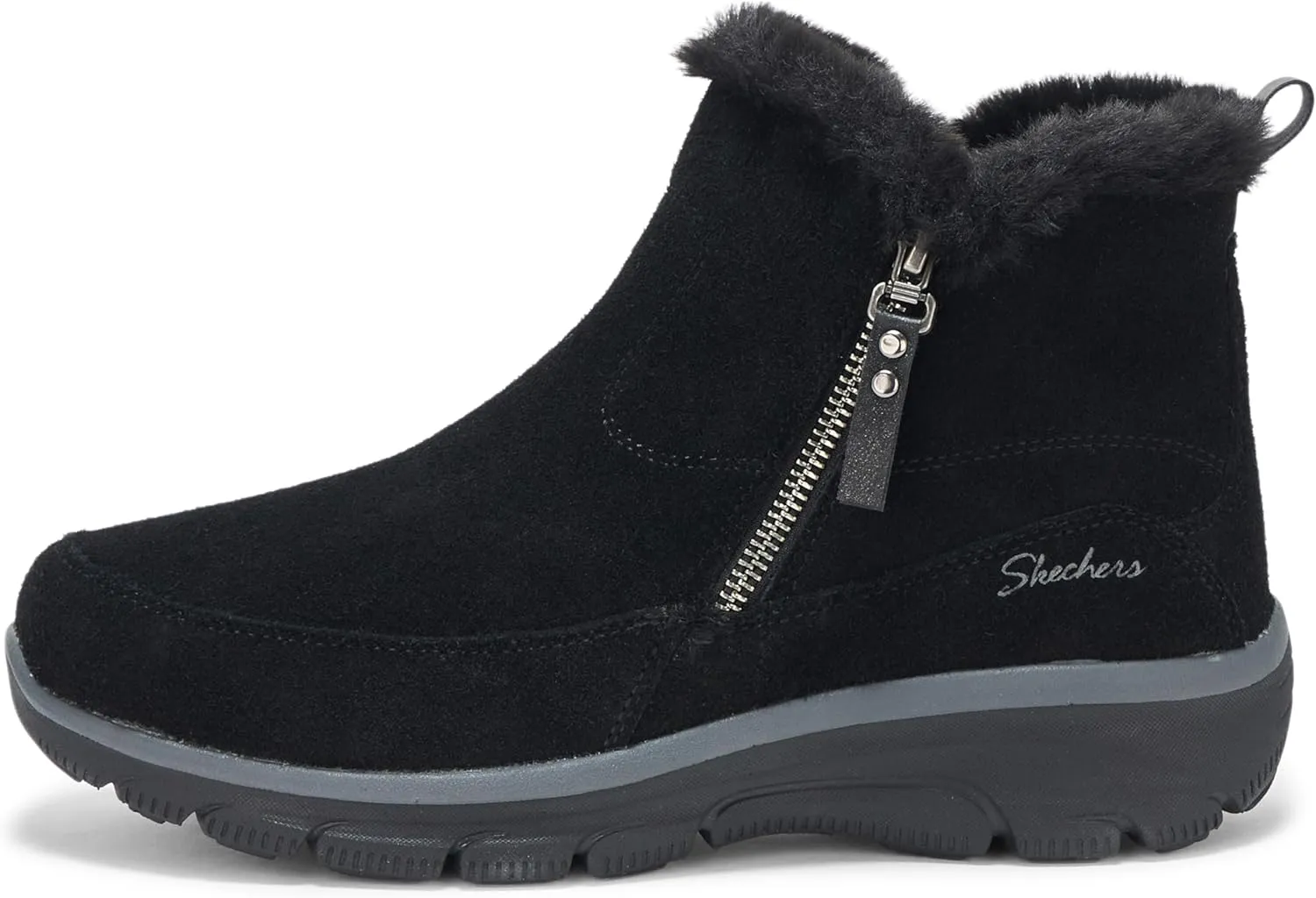 Skechers Women's Easy Going-Cool Zip Ankle Boot