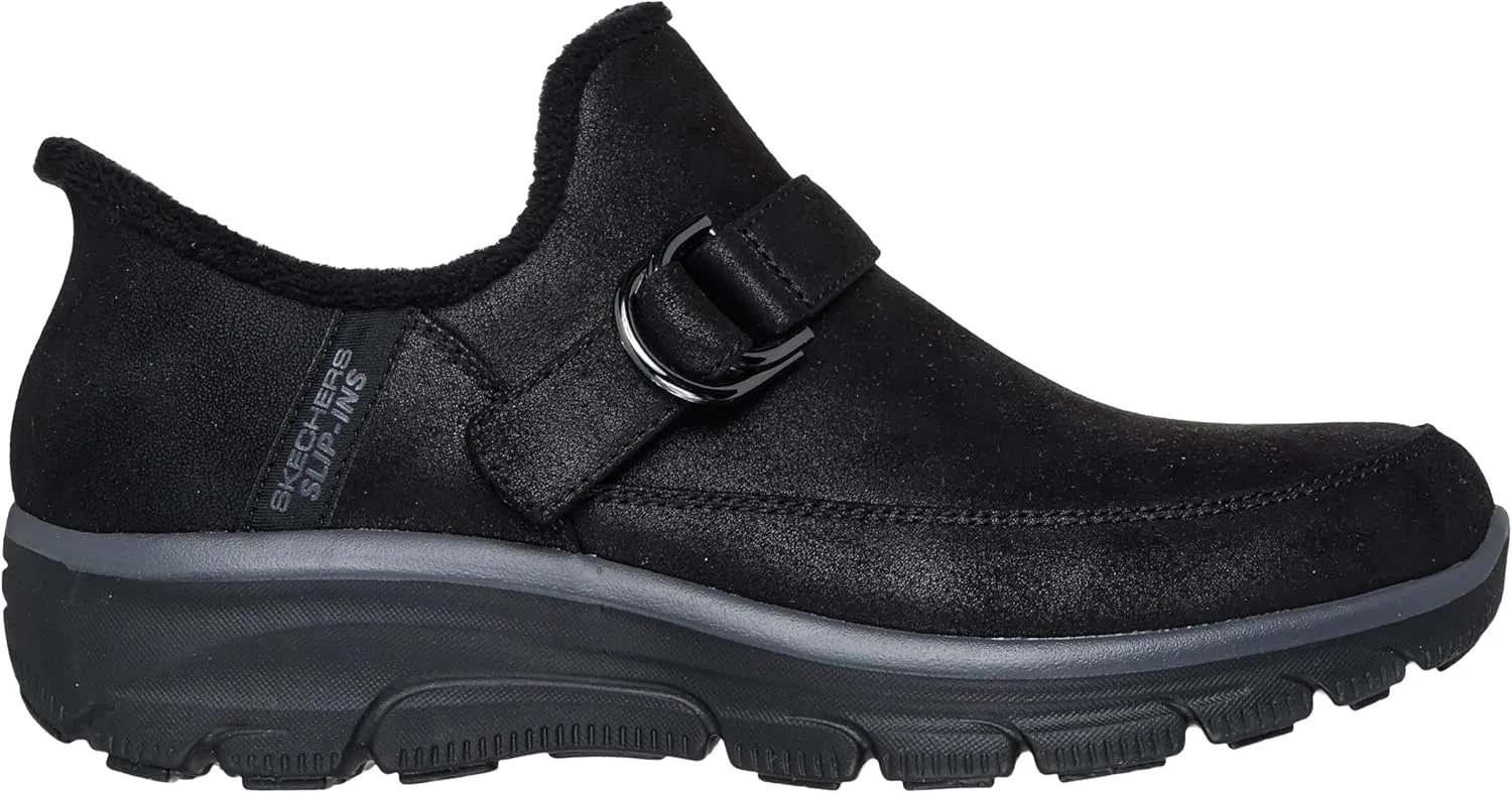 Skechers Women's Easy Going-Fun Habits-Hands Free Slip-ins Ankle Boot