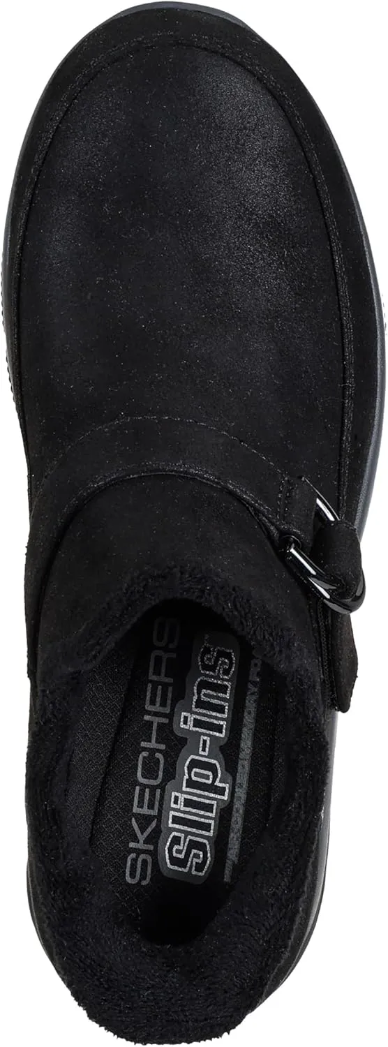 Skechers Women's Easy Going-Fun Habits-Hands Free Slip-ins Ankle Boot