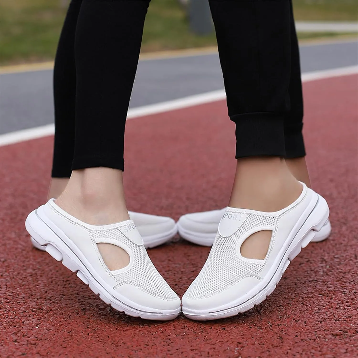Slip On Mules & Clogs for Women Comfort Breathable Support Sports Sandals Lightweight Closed Toe Slippers