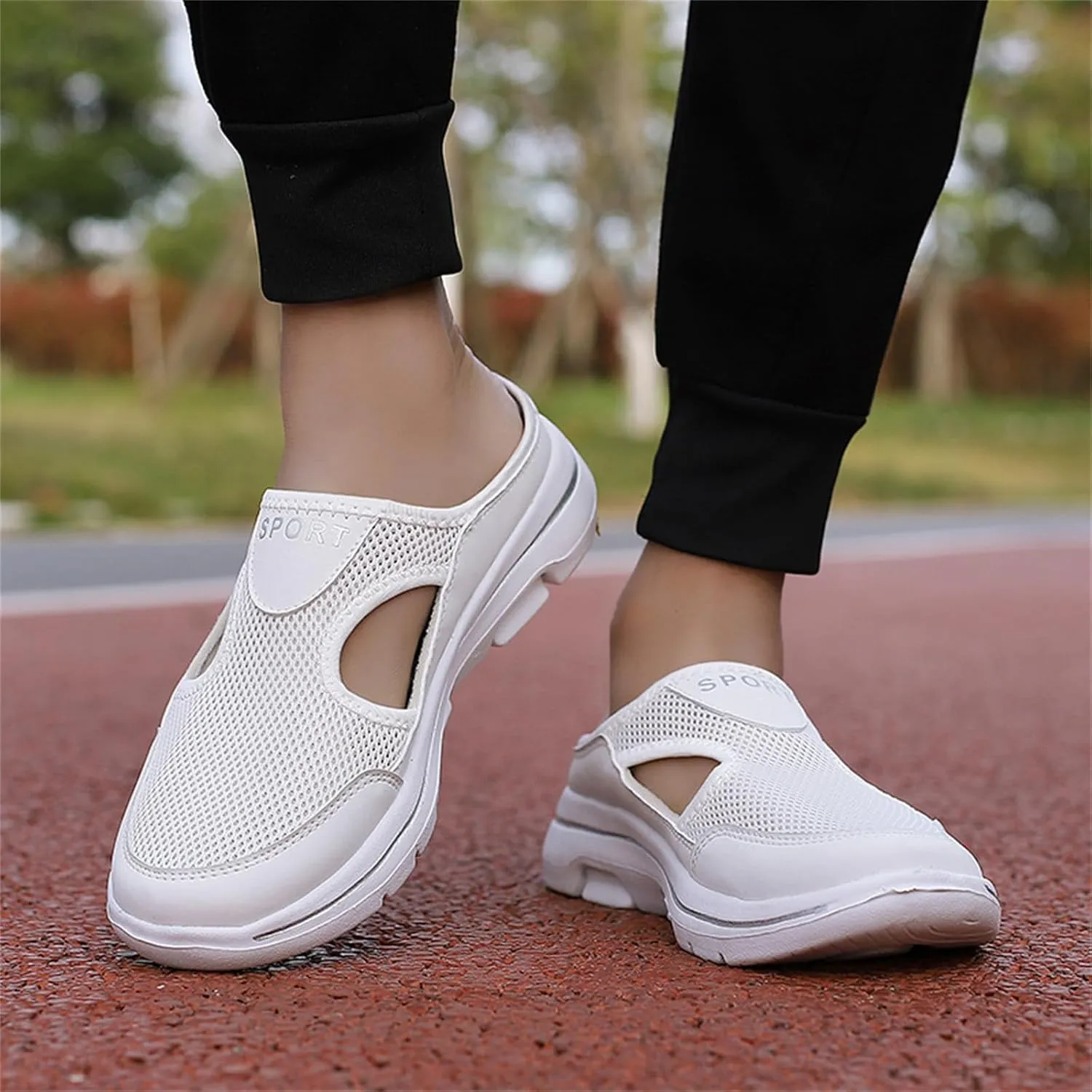 Slip On Mules & Clogs for Women Comfort Breathable Support Sports Sandals Lightweight Closed Toe Slippers