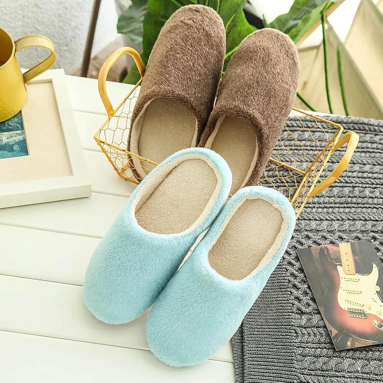 Slippers for Women Indoor Breathable Slip on Platform Flip Flops Roman Pluse Size Summer Beach Sandals