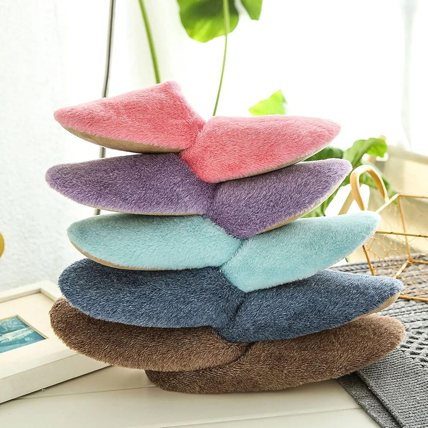 Slippers for Women Indoor Breathable Slip on Platform Flip Flops Roman Pluse Size Summer Beach Sandals