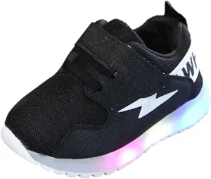 Sneakers for Girls Boys Kid Shoes with LED Light Up Shoes Shiny Toddler Sneakers Light Up for Christmas Birthday