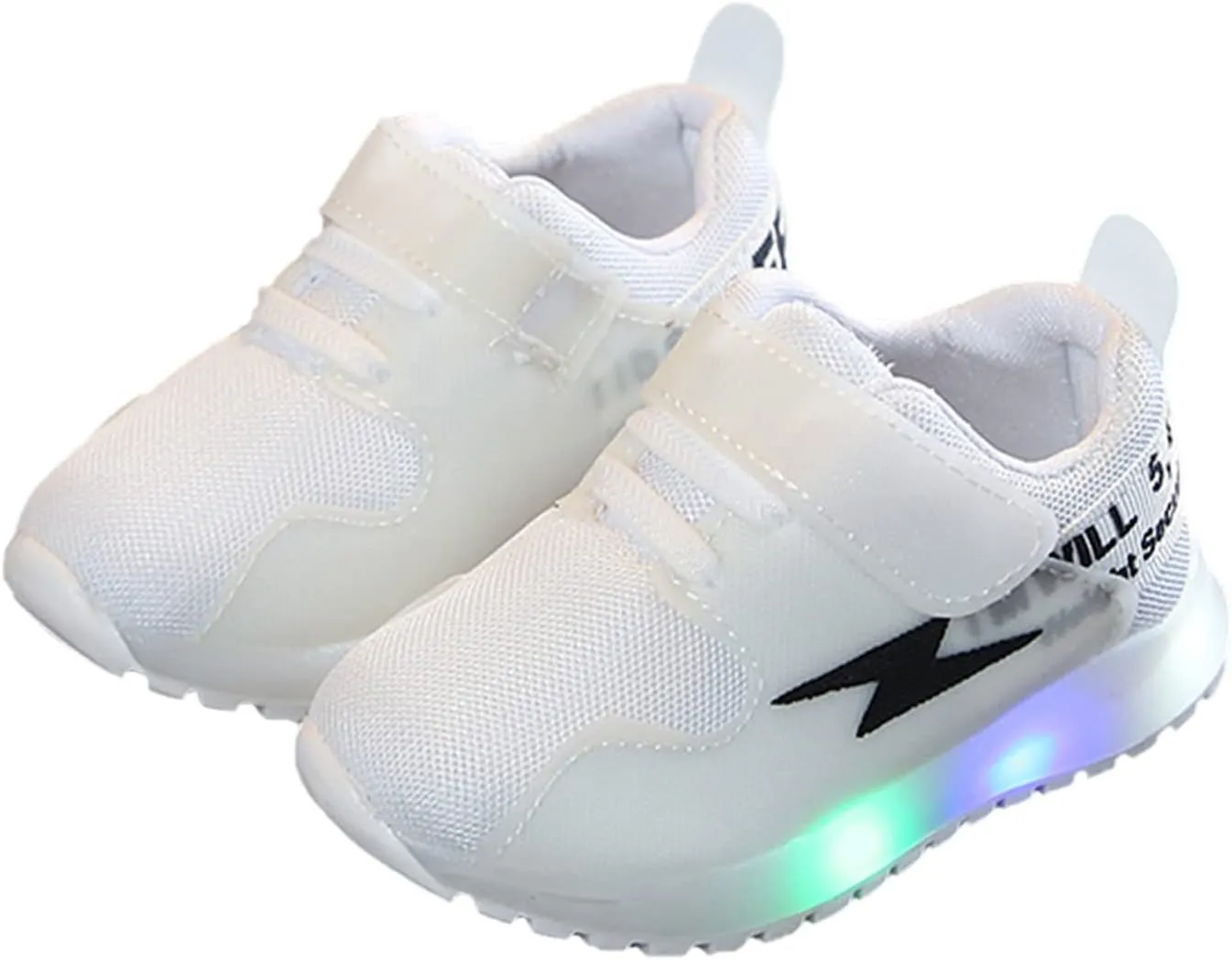 Sneakers for Girls Boys Kid Shoes with LED Light Up Shoes Shiny Toddler Sneakers Light Up for Christmas Birthday