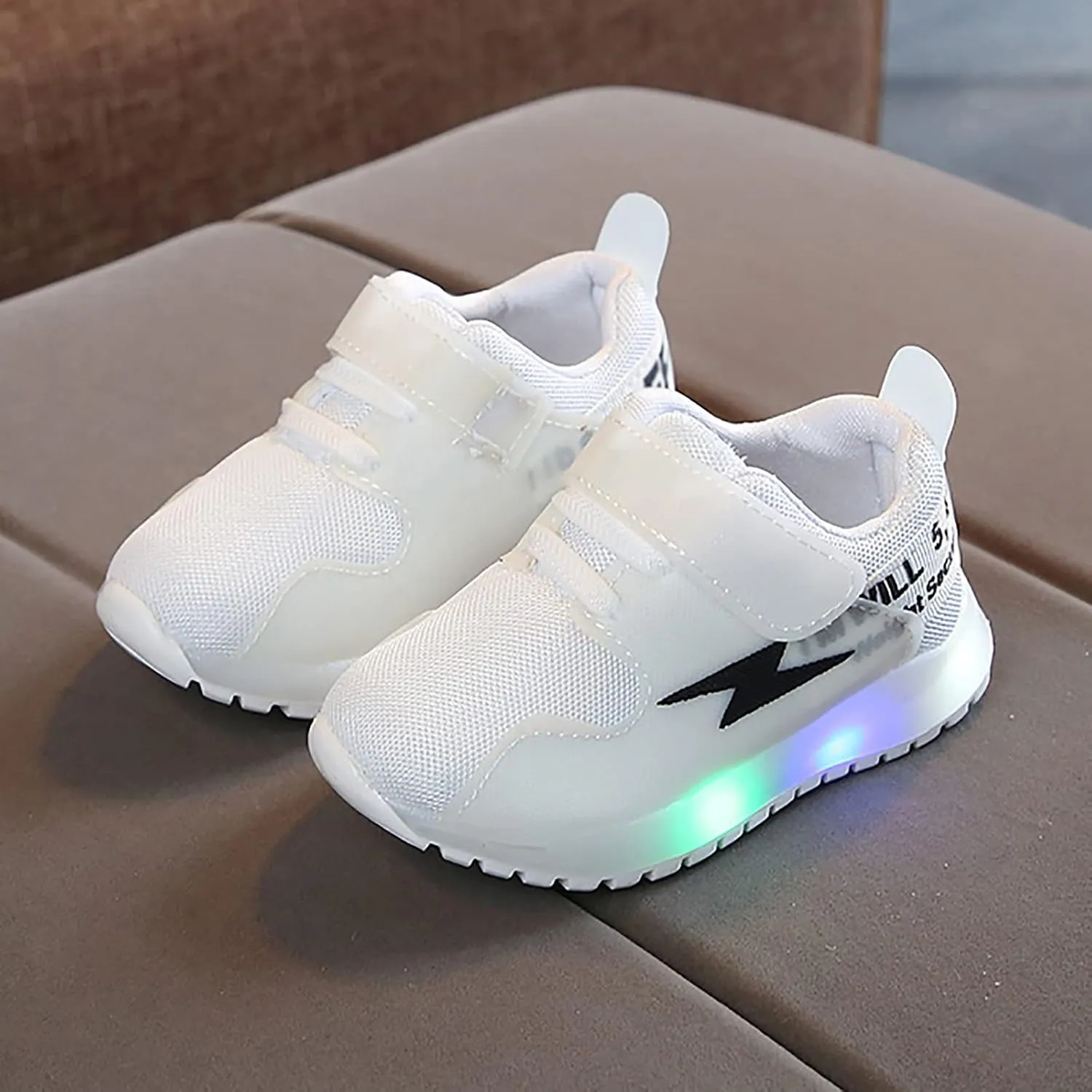 Sneakers for Girls Boys Kid Shoes with LED Light Up Shoes Shiny Toddler Sneakers Light Up for Christmas Birthday