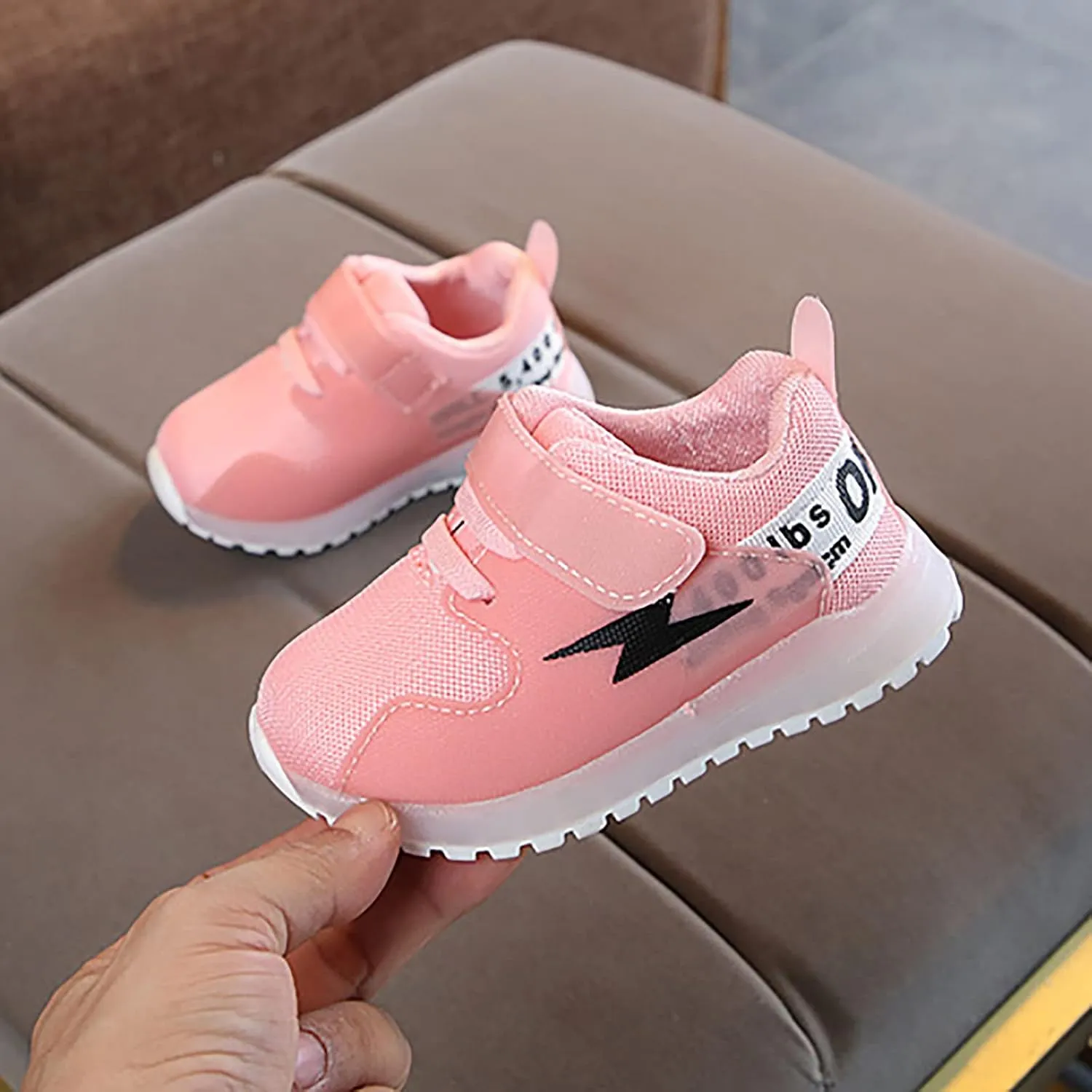 Sneakers for Girls Boys Kid Shoes with LED Light Up Shoes Shiny Toddler Sneakers Light Up for Christmas Birthday
