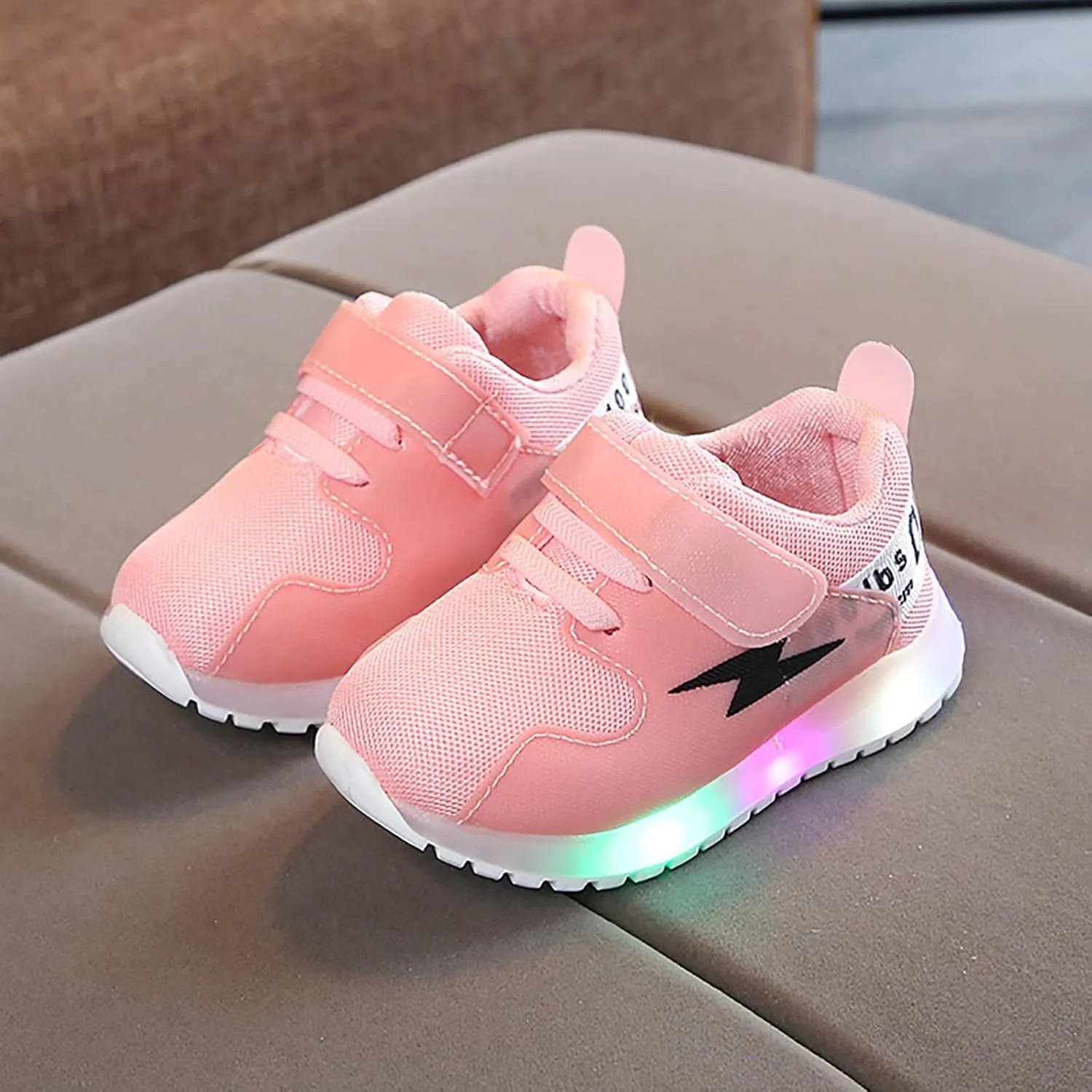 Sneakers for Girls Boys Kid Shoes with LED Light Up Shoes Shiny Toddler Sneakers Light Up for Christmas Birthday