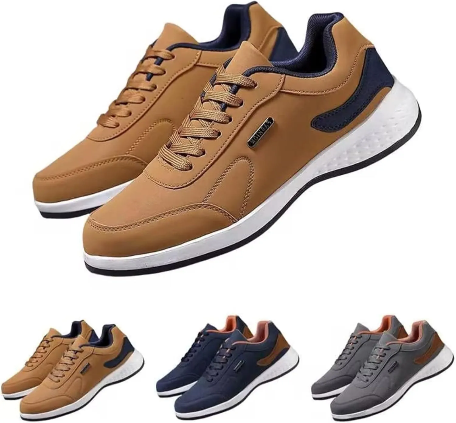 Sneakers for Men Wide Width Womens Hiking Shoes Mules for Women Flats Round Toe Slip On Casual Womens Loafers Comfortable Dressy White Platform Sneakers